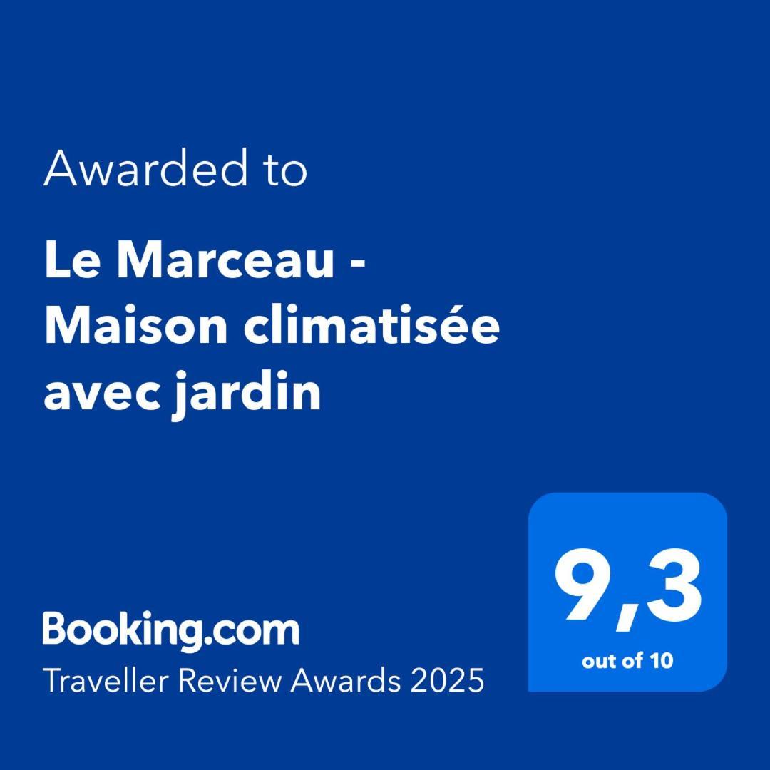 Le Marceau - Maison Climatisee Avec Jardin Carcassonne Eksteriør billede
